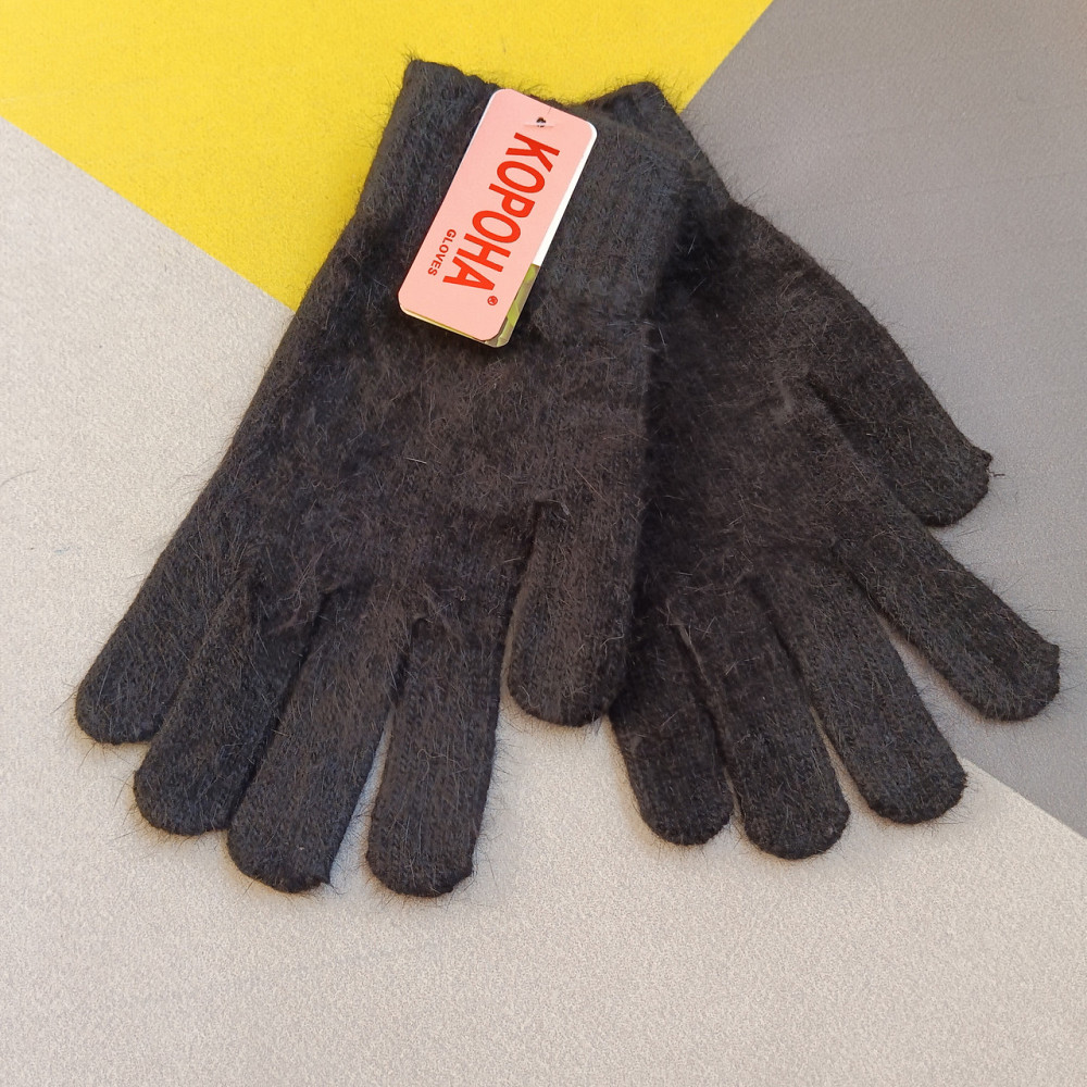 Теплі жіночі рукавички вовняні Київ - фото 1