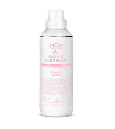 Кондиціонер для білизни з сакурою Happy Elephant 750 мл Вінниця - фото 1