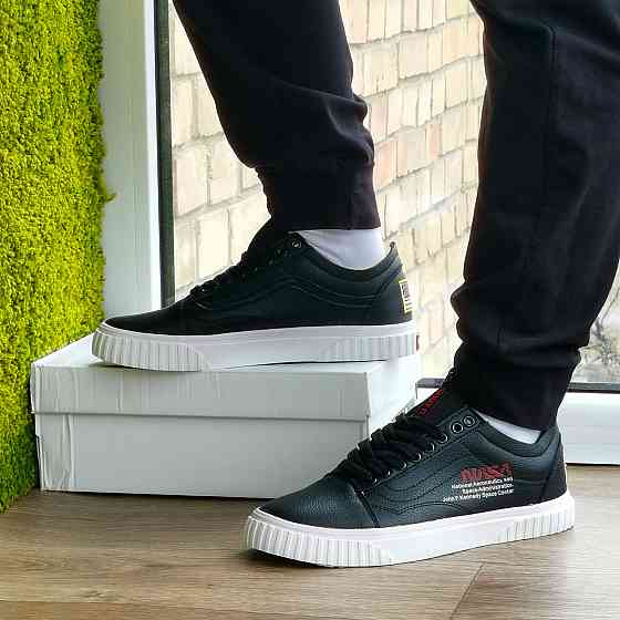 Кросівки NASA Shuttle Чорні Кеди Ванс Жіночі (розміри: 36,37,38,39,40) Відео Огляд Дніпро