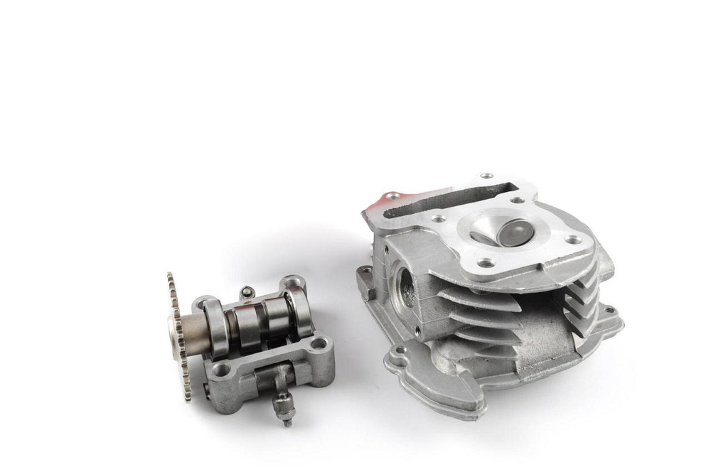 Головка цилиндра скутер 4 Т китай 100 (Ø50) (в сборе, без крышки) Мукачево - изображение 1