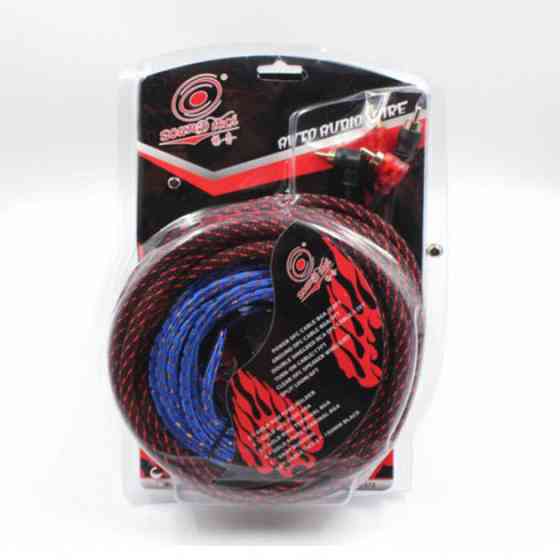 Набір проводів AWG/RCA для встановлення саббуфера KIT 10GA/C011 OR-78 Львів