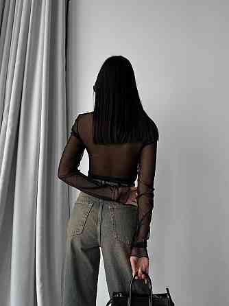 Жіночий привабливий топ сітка з імітацією ліфа стрейч сітка + віскоза Одеса