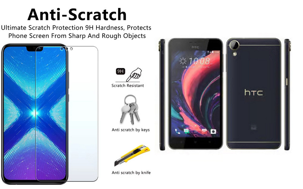 Захисне скло NeoGlass для HTC Desire 10 Pro – надпрозоре та стійке Київ - фото 1