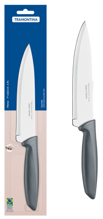 Ніж Chef Tramontina Plenus grey, 178 мм (6366767) Київ