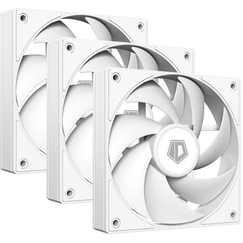 Вентилятор ID-Cooling AF-125-W Trio Білий Харьков - изображение 8