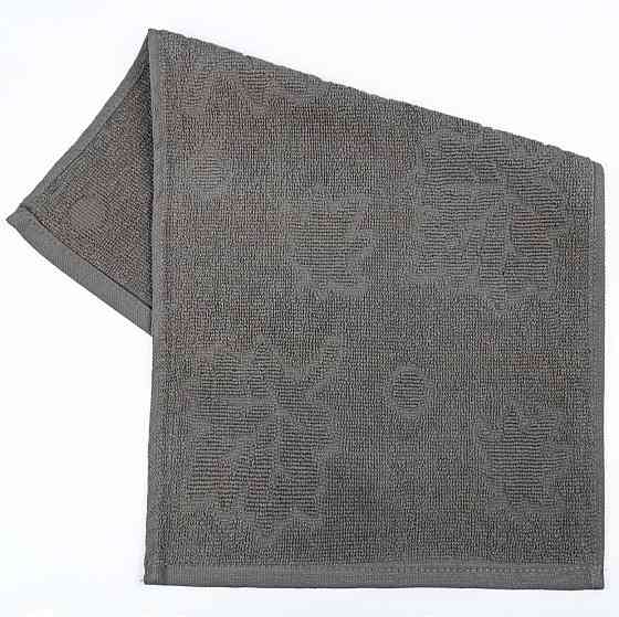 Кухонна жакардова серветка GM Textile 25х45 см 380 г/м2 (Попелястий) Суми