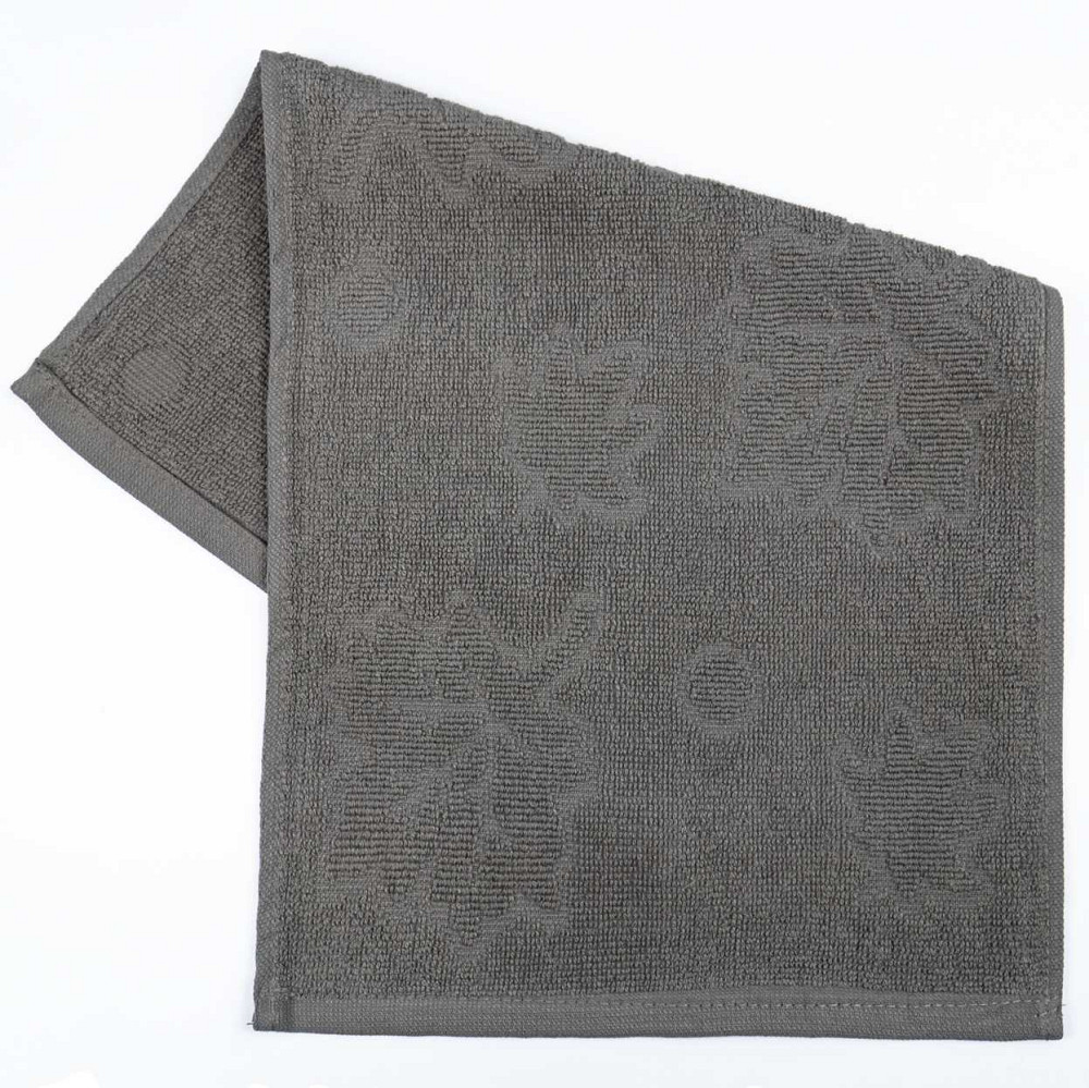 Кухонна жакардова серветка GM Textile 25х45 см 380 г/м2 (Попелястий) Суми - фото 1