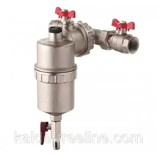 Сепаратор шламу KOER 1" універсальний магнітний з кранами, латунний Харків