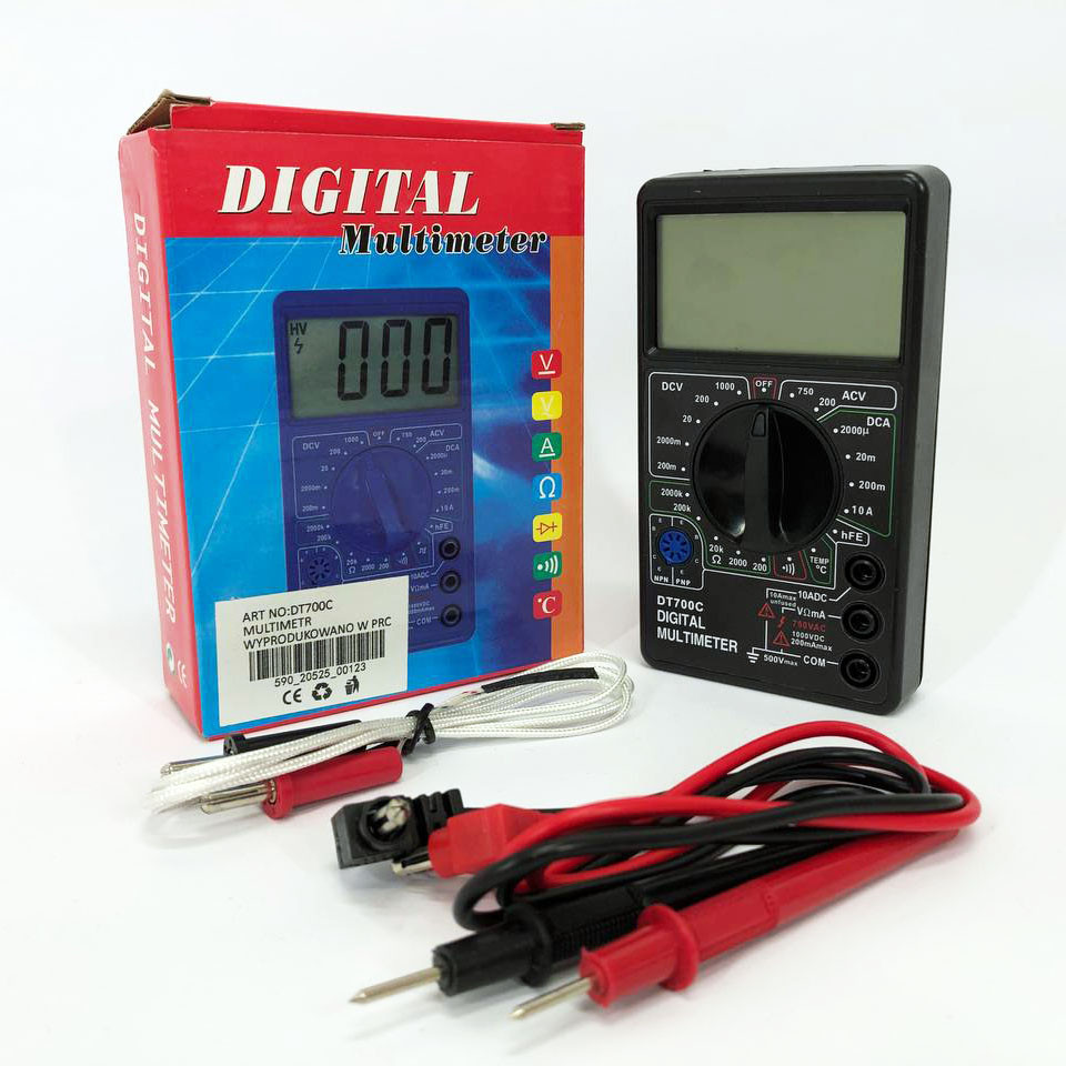 Мультиметр с высоким диапазоном измерений, Профессиональный мультиметр Качественный JS-99 Львов - изображение 7