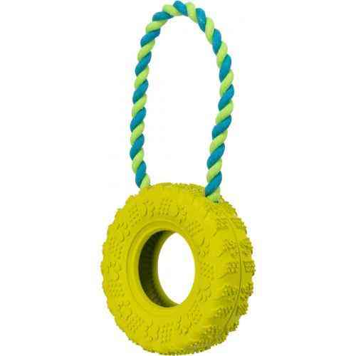 Іграшка Trixie Шина на мотузці для собак, 31 см, 15 см (гума) Вінниця
