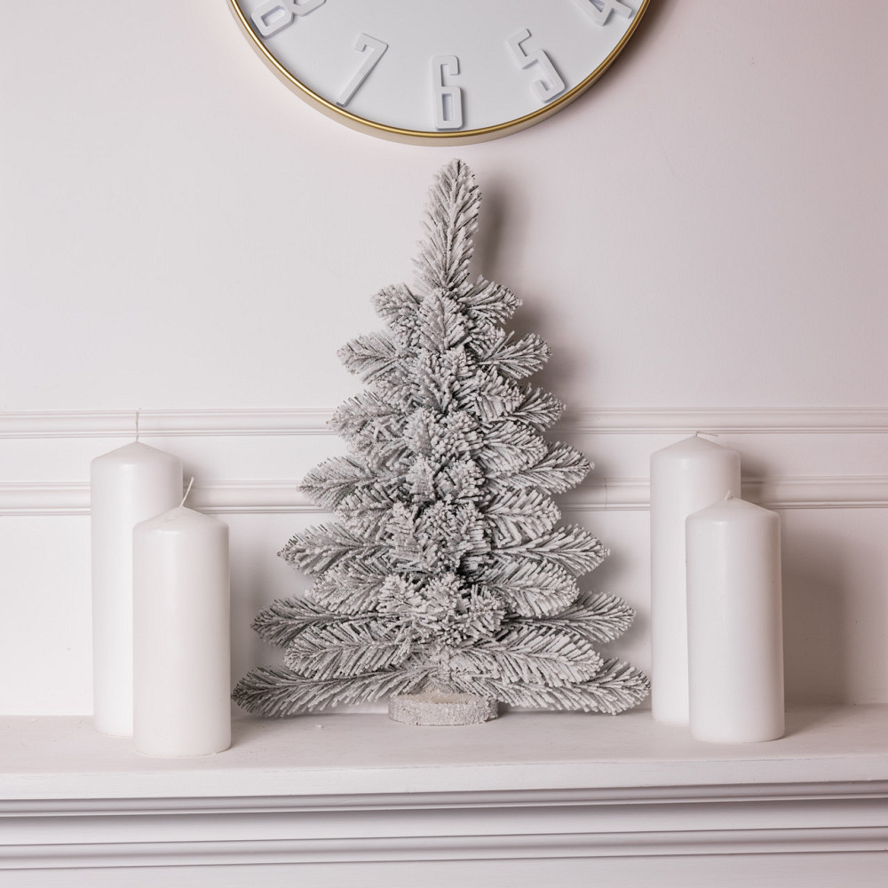 Lugi Штучна ялинка настінна Полонина 60 см на дерев'яній підставці SOK-M-V-2 Коломыя - изображение 1