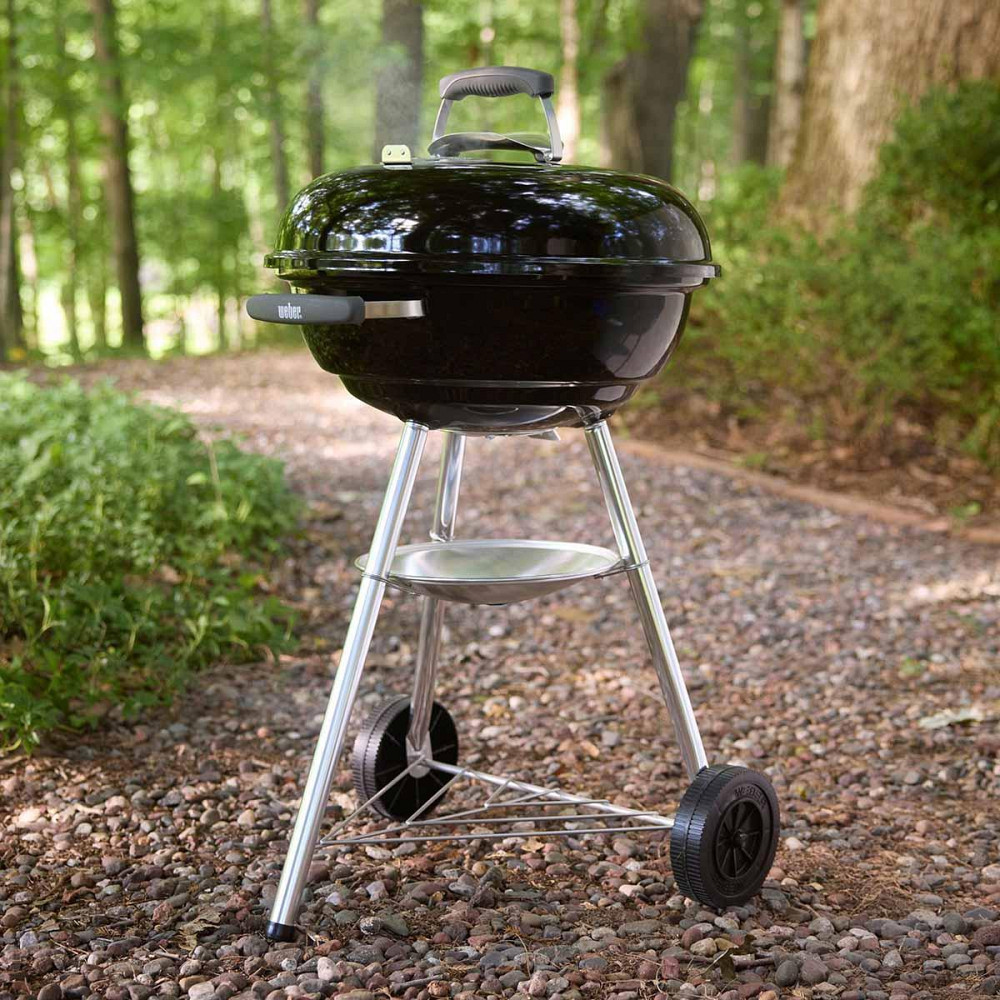 Вугільний гриль Compact Kettle 47 см чорний Weber 1502054 Код: 013547 Рівне - фото 2