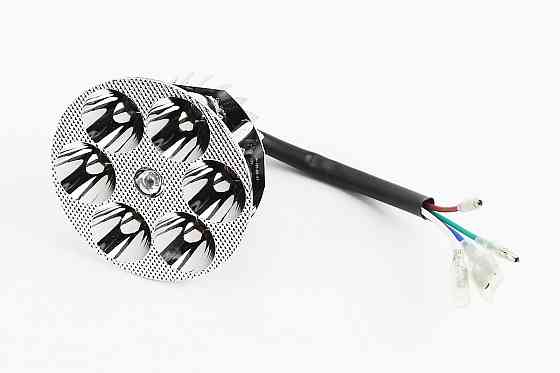 Фари круглої внутрішня частина 6-LED з підсвічуванням, 80мм, TUNING Київ