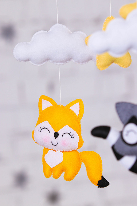 Мобіль на ліжечко WoollyFox «Балеринка» Київ - фото 3