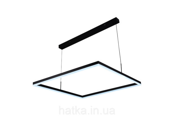 Стельова світлодіодна люстра QQD3063 (Чорний) Київ