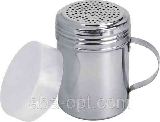 Перечниця з нержавіючої сталі з ручкою та кришкою H 10 Ø 7 см Профі Одеса