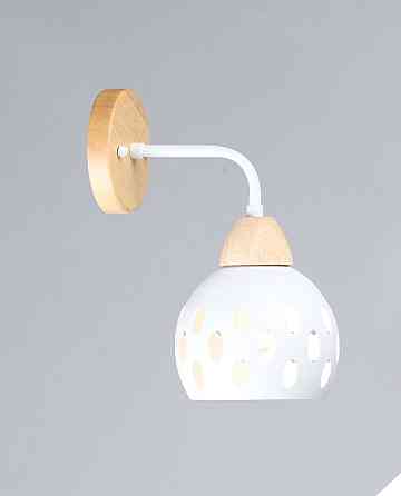 VALESO Бра настінне N6655/1W, Білий+Дерево Коломия