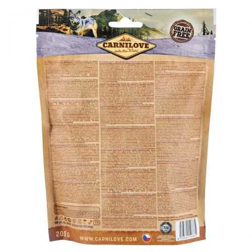 Ласощі Carnilove Dog Crunchy Snack Mackerel with Raspberries для собак для міцного імунітету зі скумбрією та малиною 200 г Київ - фото 2