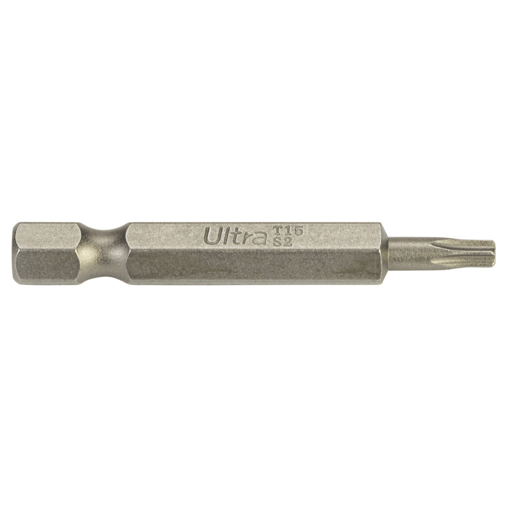 Ultra Биты TORX 15×50мм ¼" 10шт S2 (блистер) ULTRA (4015492) Коломия - фото 3