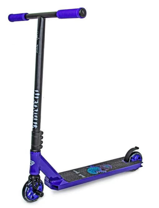 Трюковый самокат SS-21 Leopard с системой HIC + Пегги от Scale Sports на подшипниках Abec-9 Синего ц Одесса - изображение 1