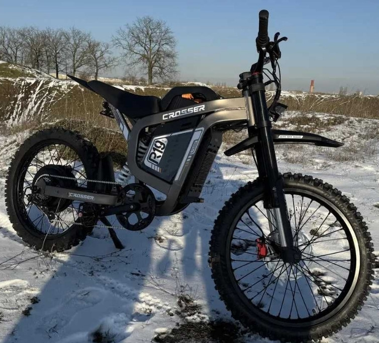 Ендуро ЕлектроВелосипед Crosser R19 72V/40AH/3000W. Харків - фото 6