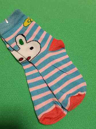 Дитячі шкарпетки в смужку - по устілці 16-19см Київ