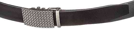 Оригинальный мужской ремень с автоматической пряжкой Vintage 20212 Черный Киев