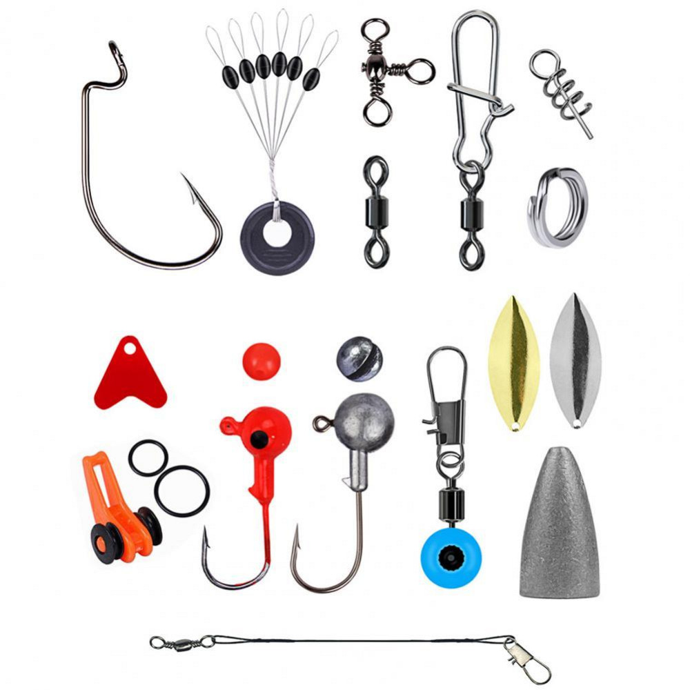 Набор рыболовных снастей для пресноводной рыбалки RESTEQ — 191 предмет в органайзере Киев - изображение 2