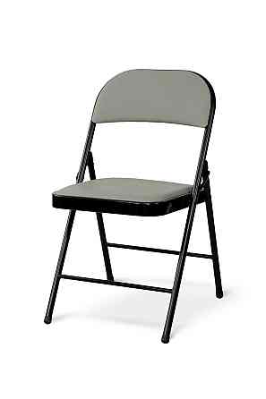 Стілець розкладний Лайк, чорний/сірий Днепр
