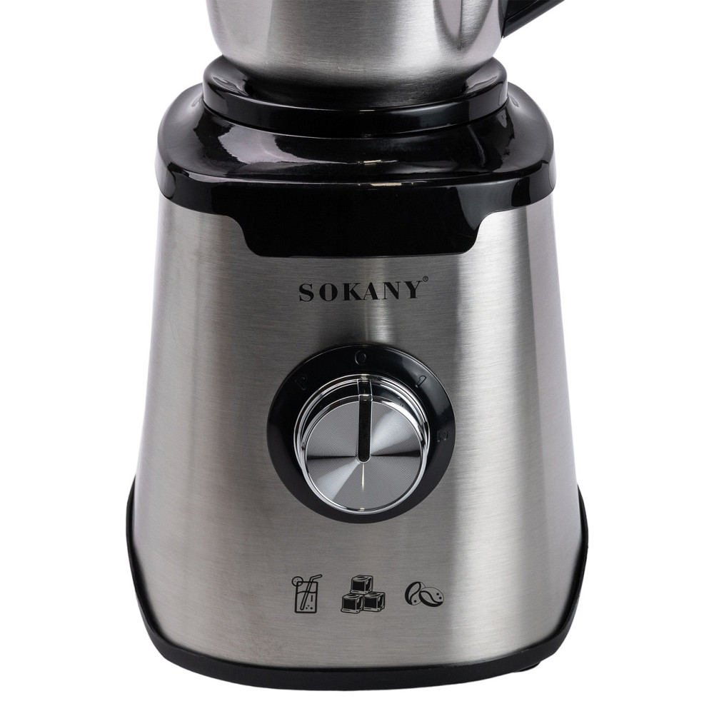 Sokany Блендер з чашею 1.5 літра для коктейлів та смузі портативний 2 режими швидкості з кавомо Коломия - фото 6