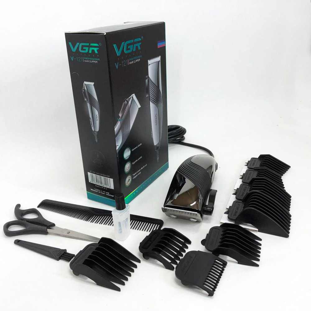 Профессиональная машинка для волос VGR, Электрическая машинка триммер для волос и бороды TA-82 Львов - изображение 2