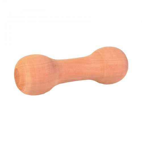 Игрушка Trixie Гантель закругленная для собак, 15 см, 125 г (дерево) Винница