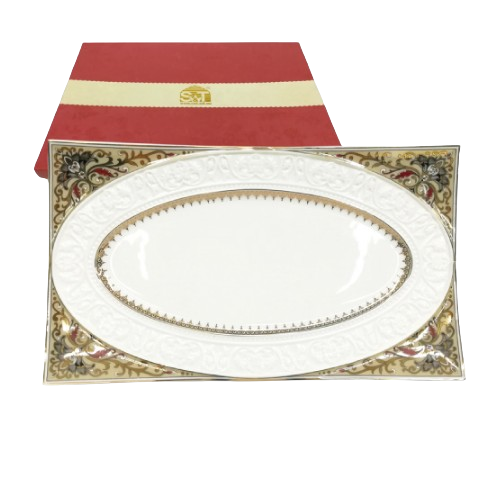 Блюдо прямокутне 25,7*15,2м Амелі 9709-2 S&T Житомир - фото 1