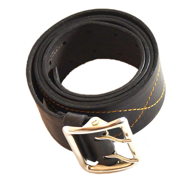 Ремінь портупея шкіряний з молитвами всередині коричневий, 50х 1100 Одеса - фото 1