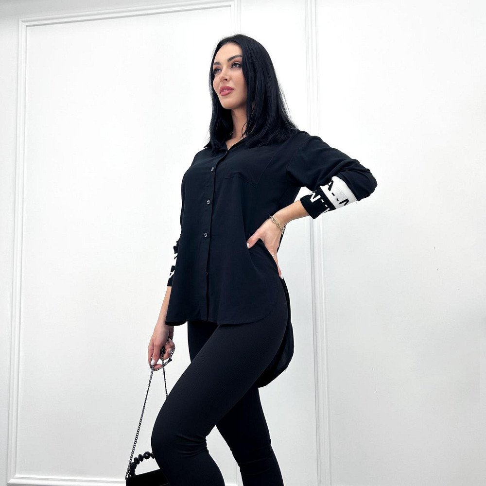 Подовжена жіноча блуза "Michelle" оптом | Норма і батал | Розпродаж моделі Київ - фото 5