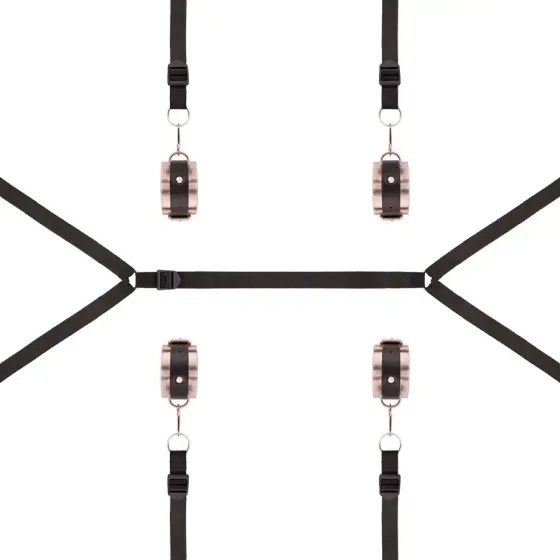 Фіксатор рук і ніг для ліжка Rosy Gold - Under-Mattress Restraint Set Львов