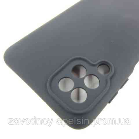 Samsung A12 A125 M12 M125 Чехол силиконовый Защита камеры (черный) Одесса