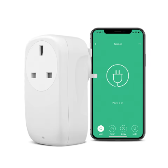 Розумна WiFi-розетка Broadlink SP4L UK для домашньої автоматизації, розетка з налаштуванням таймера, бездротовий додаток для розум Київ