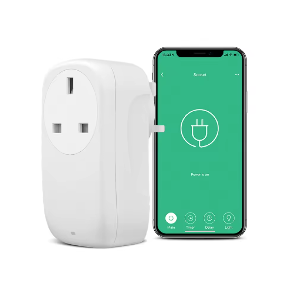 Умная WiFi розетка Broadlink SP4L UK для домашней автоматизации, розетка с настройкой таймера, беспроводное приложение для ума Киев - изображение 1