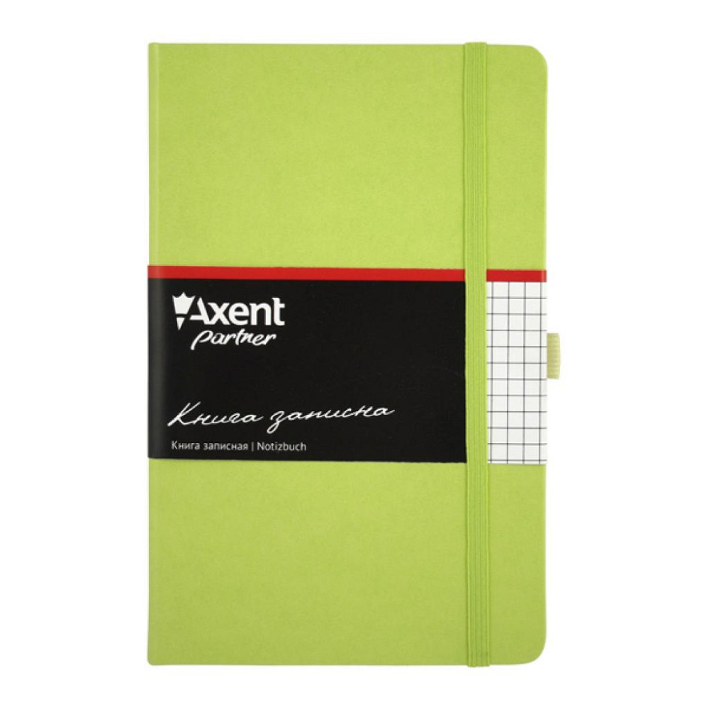 Книга записная Axent Partner, 125*195, 96sheets, square, light green (8201-04-А) Винница - изображение 1