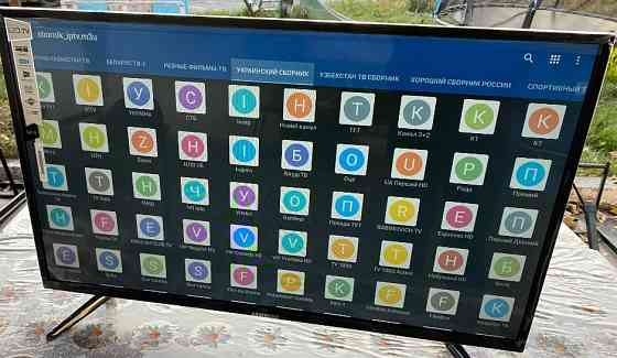 Тонкий 4К телевизор Samsung 45 дюймов Т2  ГОЛОСОВОЙ пульт Smart КОРЕЯ. Київ