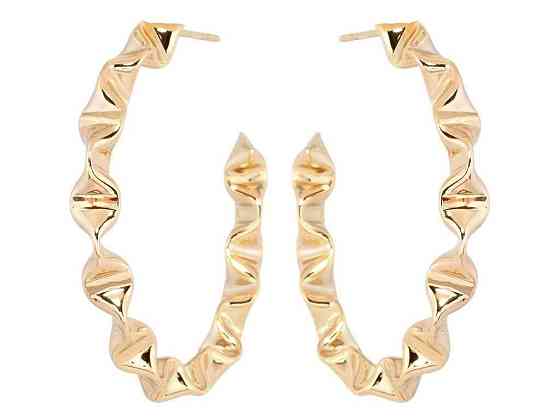 Сережки Позолота 18K пусети Фігурні дуги (188287) ТМ XUPING Київ