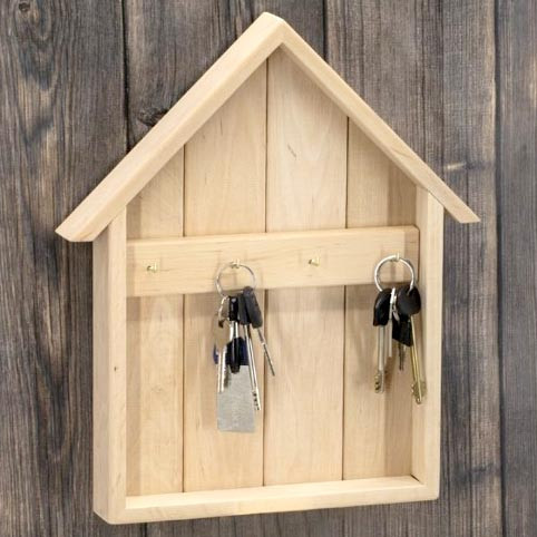 Ключница деревянная 