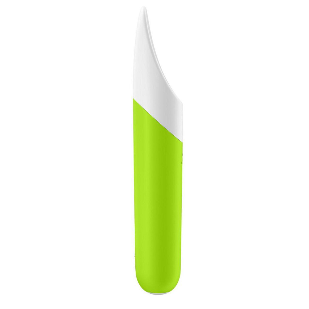 Мінівібратор із гнучким язичком Satisfyer Ultra Power Bullet 7 Green Sex Aura Київ - фото 3