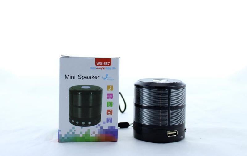 Портативная MP3 колонка WS887 с поддержкой Bluetooth. Полтава - изображение 1