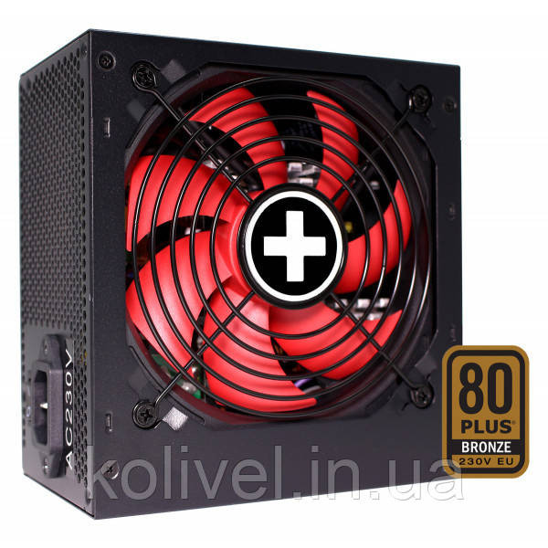 БЖ 650W Xilence XP650R10 Gaming series, 140mm, 80+ BRONZE, Semi-Modular, Retail Box (XP650R10) Киев - изображение 3