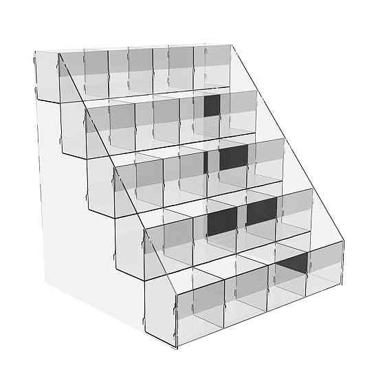 Подставка EKOSTAR для ручек и карандашей 5 ярусов на 20 ячеек Киев