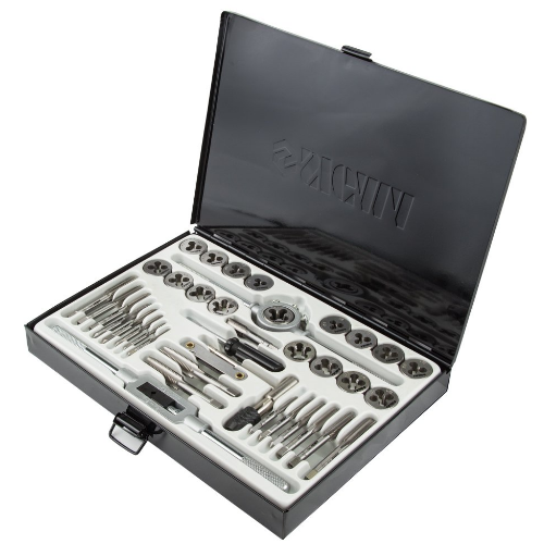 Набір плашок і мітчиків 40пр + метал кейс SIGMA Житомир - фото 4