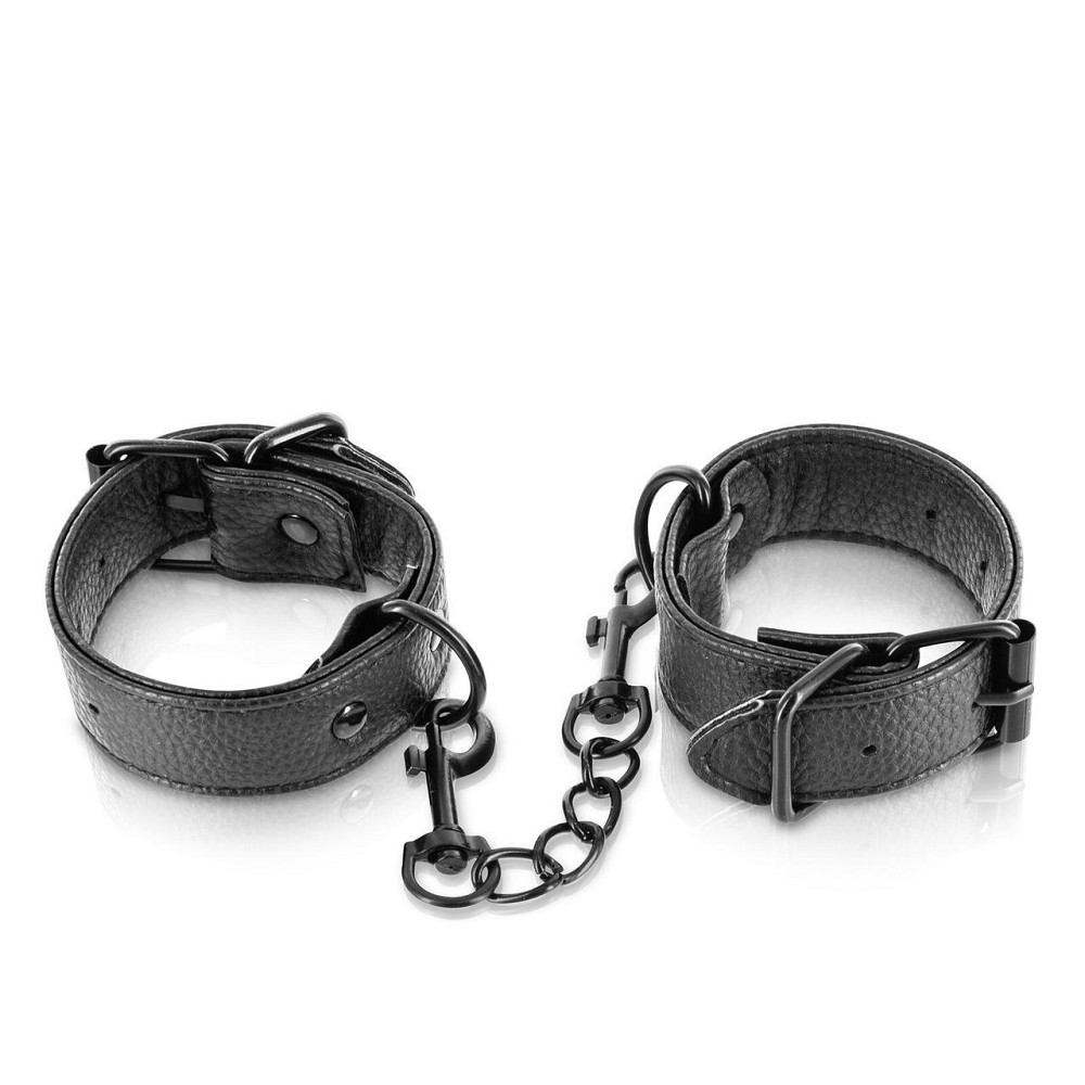 Наручники Fetish Tentation Adjustable Handcuffs, регульовані, знімний ланцюжок з карабінами Sex Aura Київ - фото 1