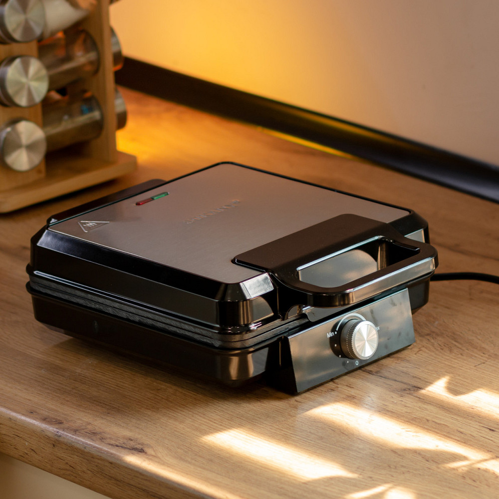 Sokany Вафельниця на 4 бельгійських вафлі з антипригарним покриттям Sokany SK-08031 Киев - изображение 9